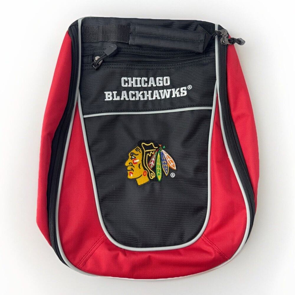 NHL Chicago Blackhawks Team Adult-Unisex Golf Shoe Bag NWOT